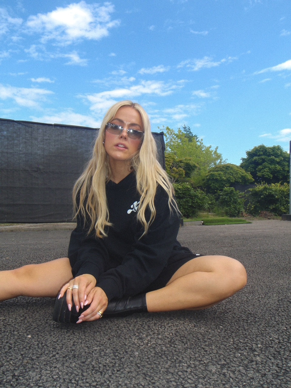 Julie Bergan Black Shorts